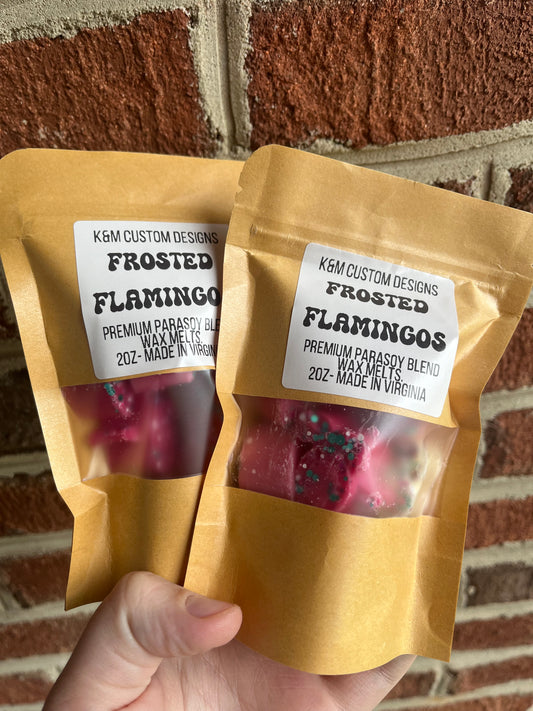 Frosted Flamingo Wax Melts